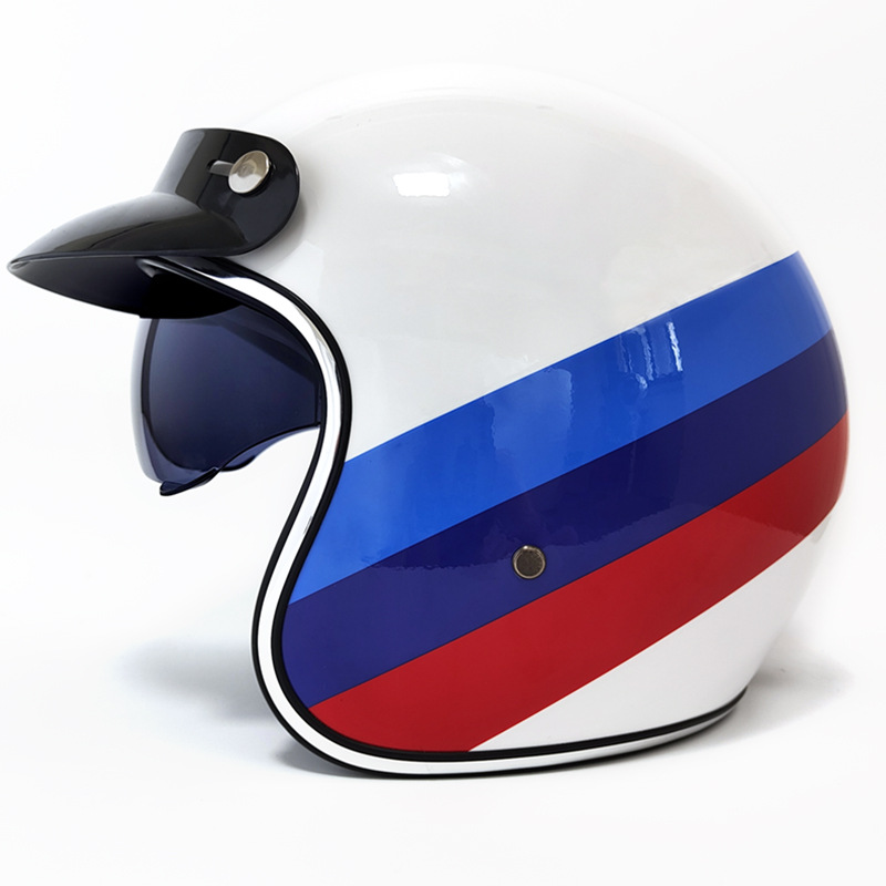 3C 인증 레트로 헬멧 남성 및 여성용 하프 헬멧 오토바이 페달 헬멧 하프 커버 헬멧 3/4 헬멧