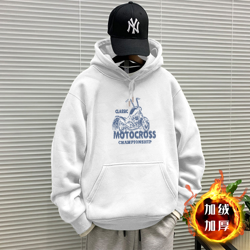 Pesado chaqueta con capuzas de otoño para hombres adolescentes nuevos chaquetas estadounidenses de alta calidad in-sizes casuales y camisa de lana
