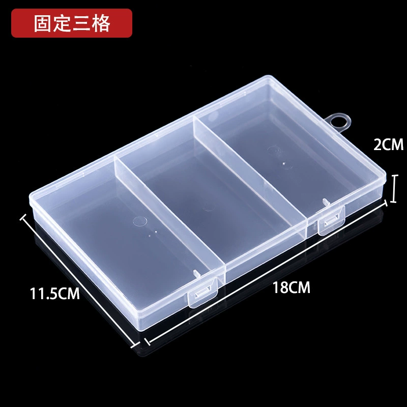 Пластиковый настольный контейнер для хранения 10 15 24 Dingjie Diplocked Fishing Honey Accessories Jewelry Cosmetic Package
