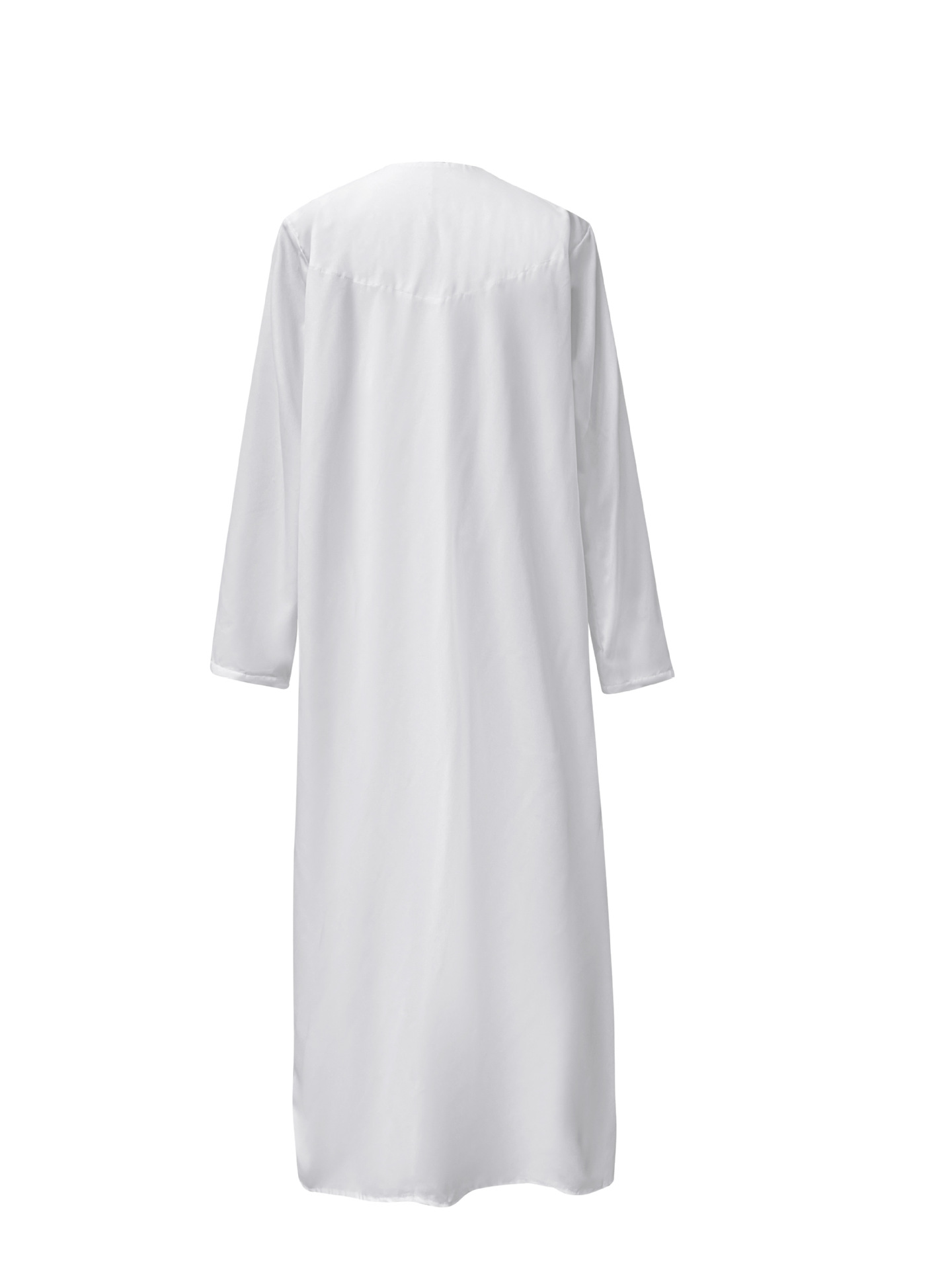 Arab Men's Thobe Saudi Dubai Muslim Robe For Middle Eastern Men_voghion.com