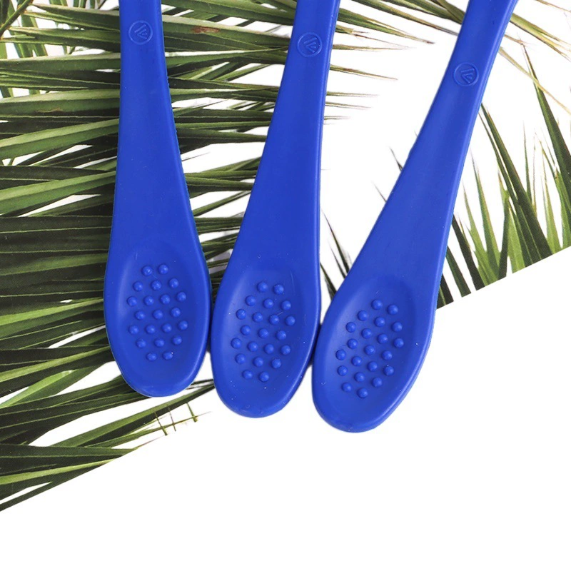 Тюремная зубная щетка 12,5 см с мягкой ручкой нейлоновая ручка для волос безопасная и мягкая может быть искажена взрослая тюремная зубная щетка с пальцами