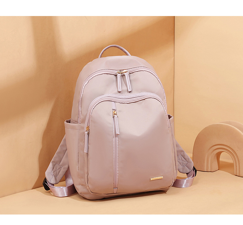 Solid Color Daily Women's Backpack display picture 11