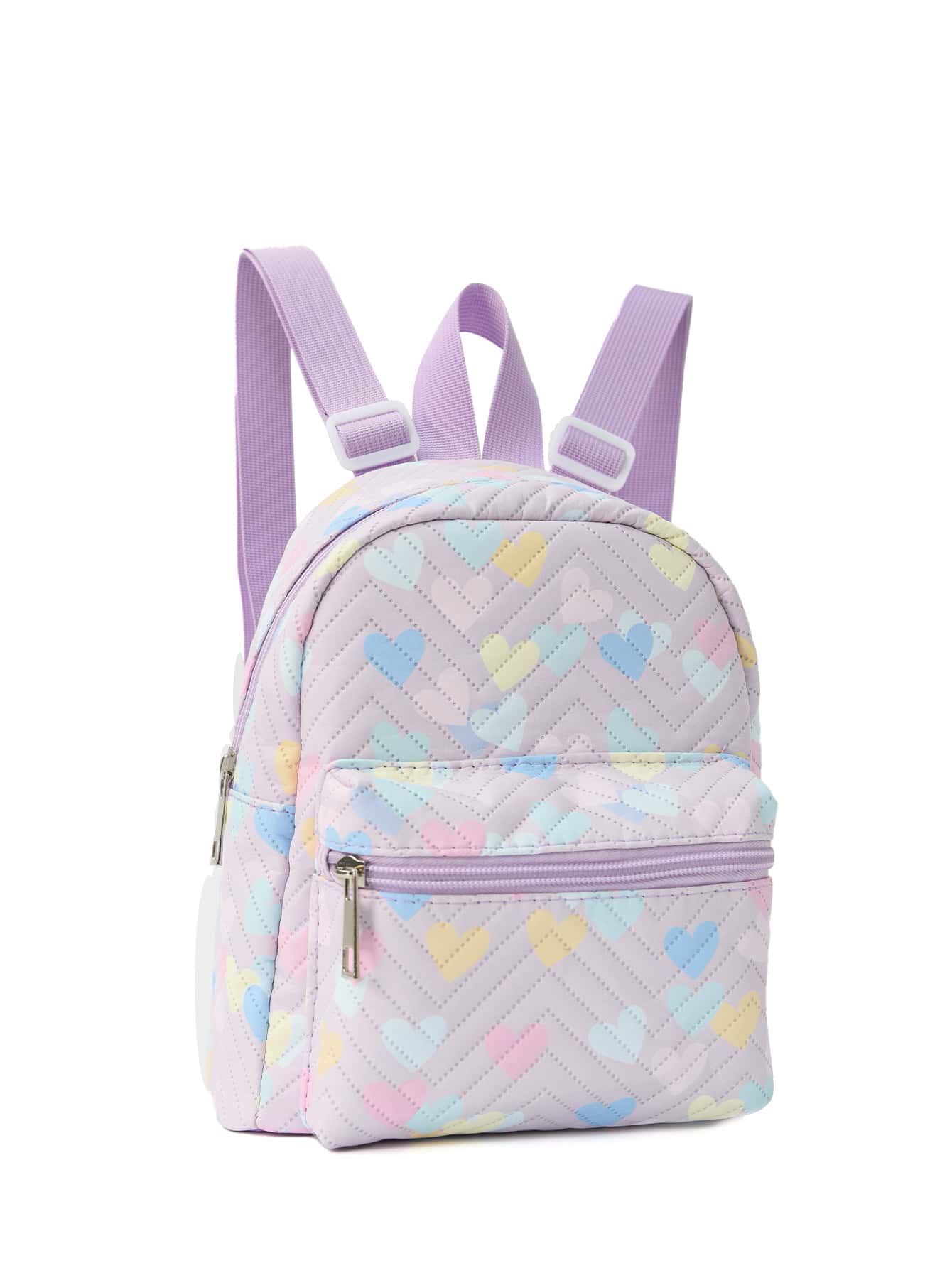 Waterproof 11 Inch Star Heart Shape Casual Holiday Kids Backpack display picture 7