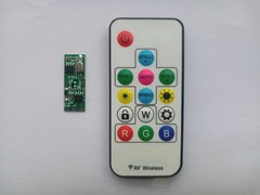 LED幻彩控制器PCBA裸板  带遥控 14键/17键/21键 366种效果2048点