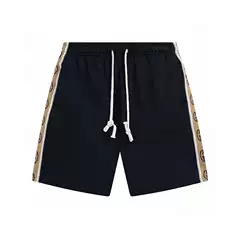 Cross-border GUjia Gujia Shorts 2025 Summer New Logo 3D Print Casual Loose Five-Point Pants