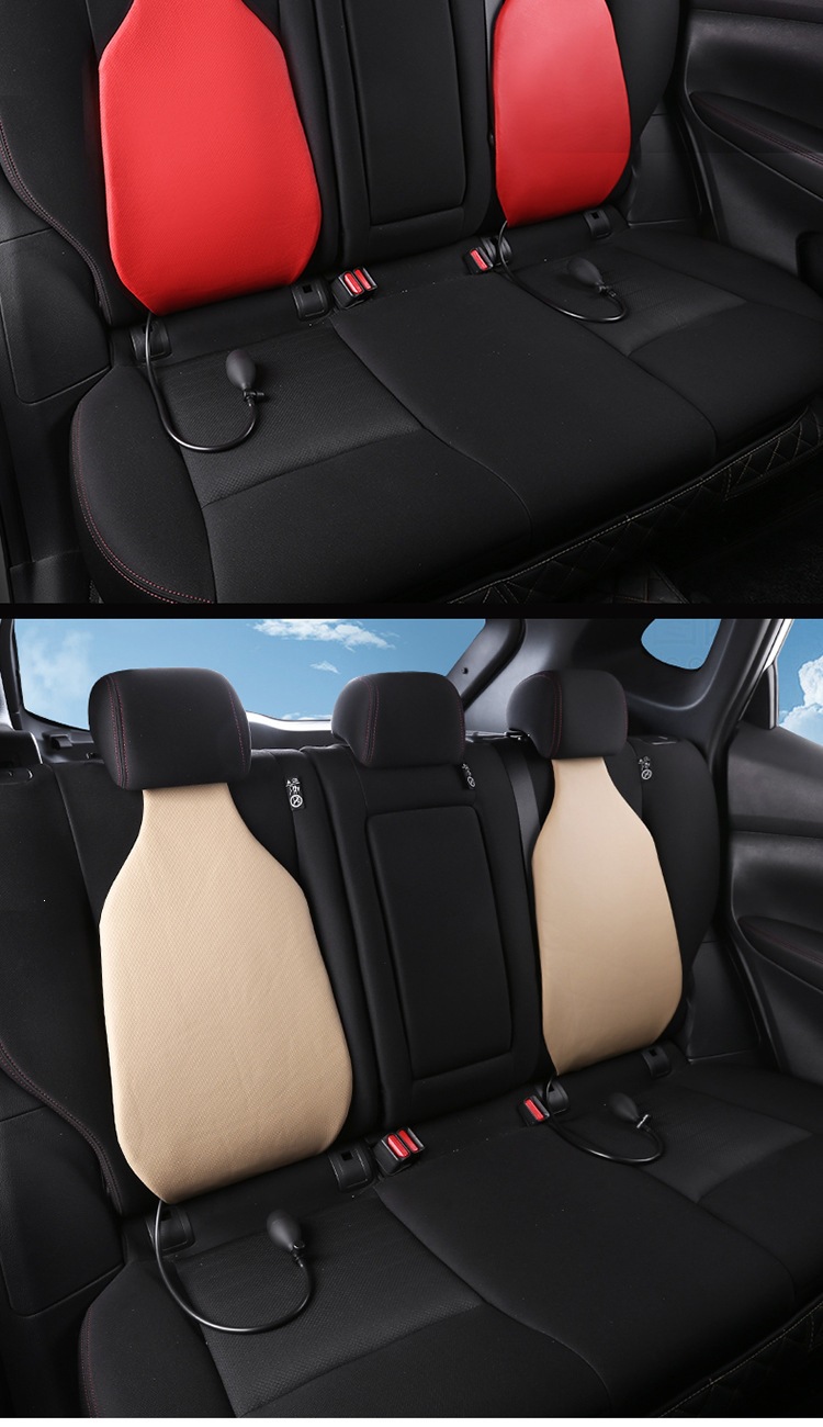 Air Lumbar Support Car Seat Cushion Driver's Seat Backrest Cushion Lumbar Pillow Car Lumbar Support Ultra-Soft