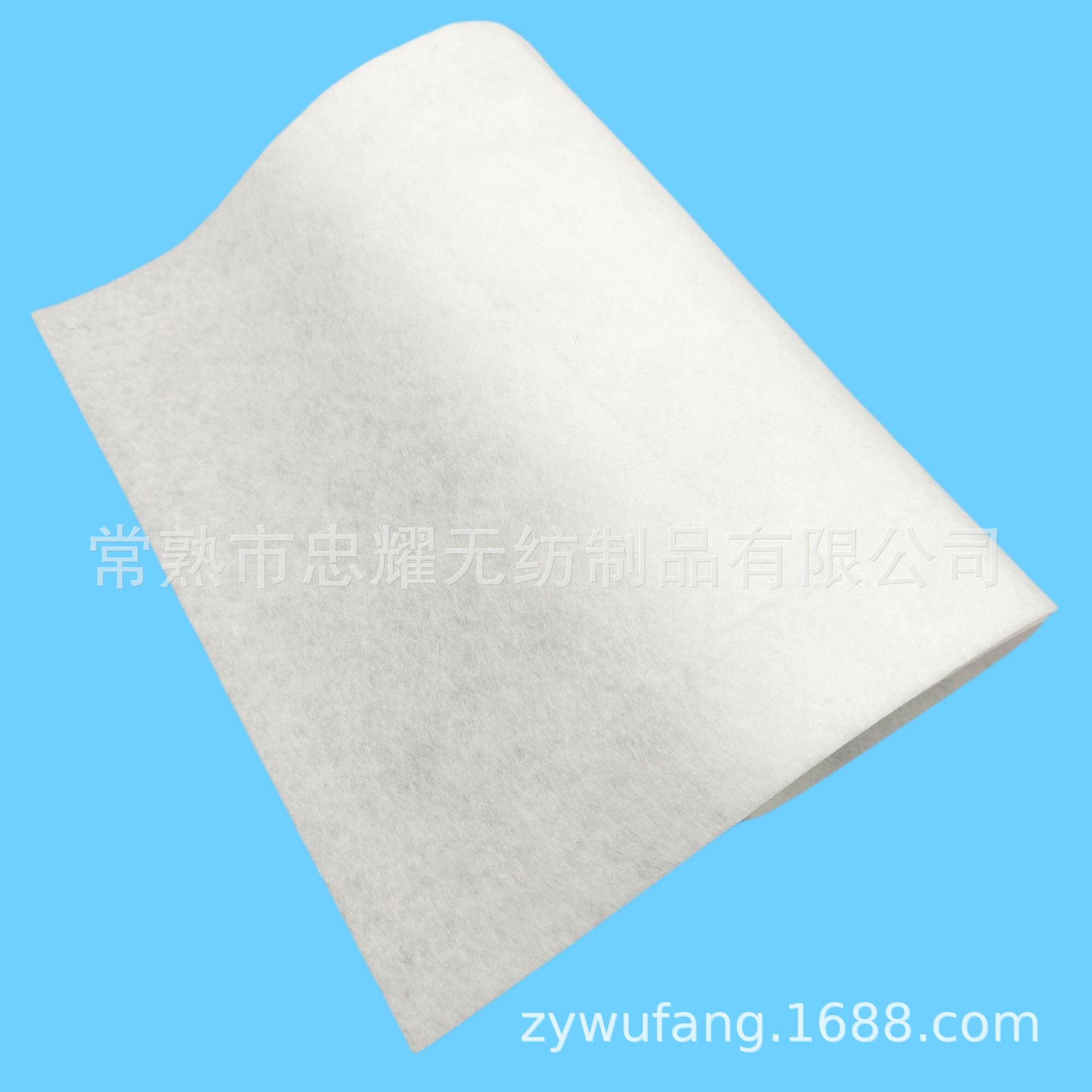 吸水保湿棉涤纶无纺布鲜花束底吸水针刺无纺布无纺棉内衬夹层棉