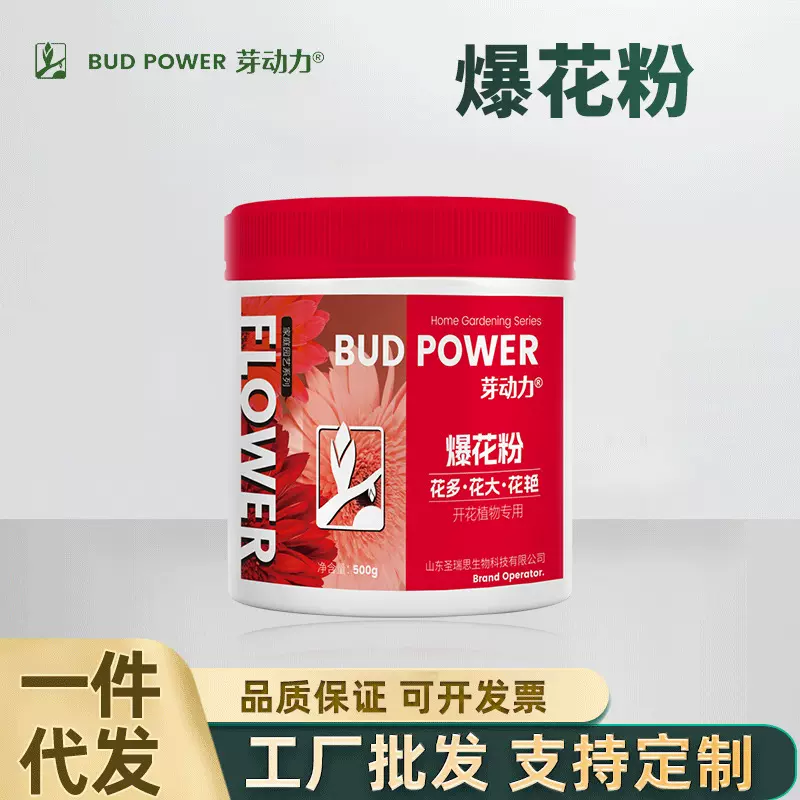 芽动力家庭园艺爆花粉花卉果树绿植盆栽地栽植物开花冒花营养肥料