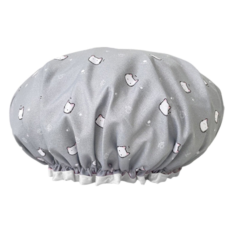 Amazon's Best-Selling Waterproof Kitchen Anti-Oil Smoke Hair Cap, Thickened Double-Layer Household Hair Mask, Bathing and Shower Cap