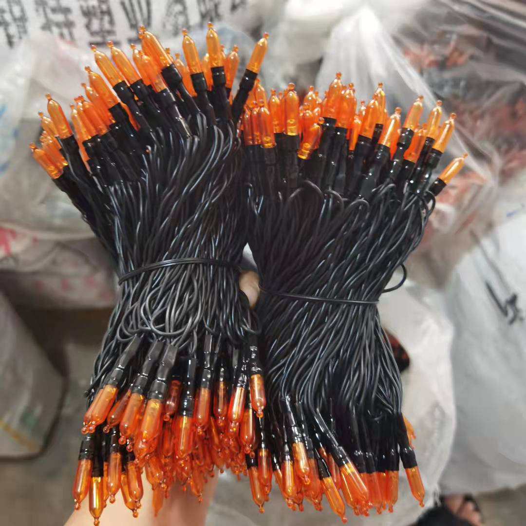 热销led圣诞装饰拉拉泡灯串婚庆酒店户外公园街道装饰星星小彩灯-阿里巴巴