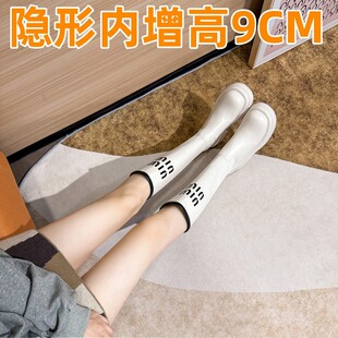 ��Ƥ�߸��r�bѥŮ2025�¿��9cm��׃�ѥ����ȹ����ĸ�Lѥ