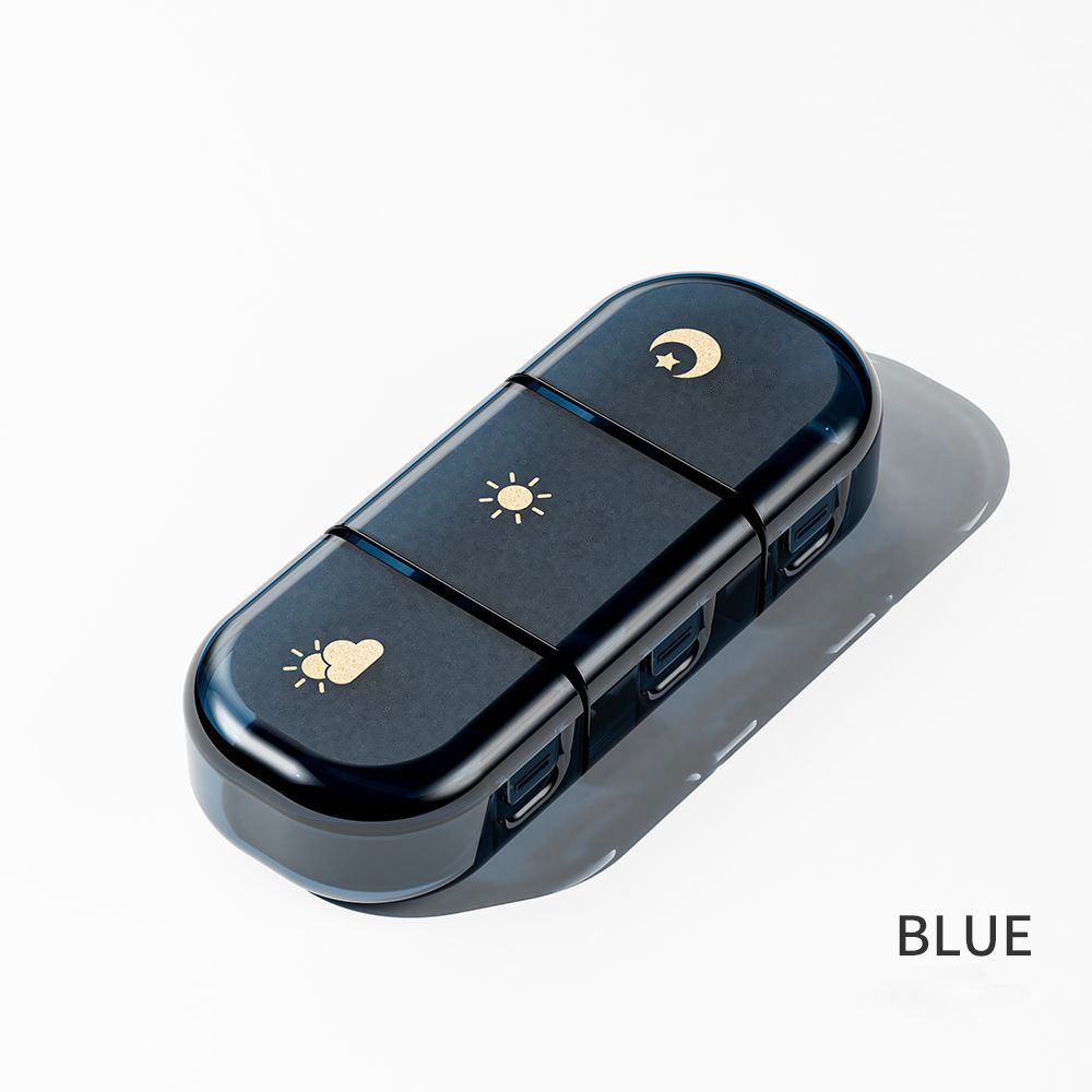 Blue, 3 cells
