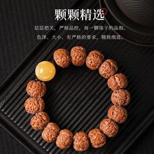 正宗尼泊尔大金刚菩提盘玩手串磨皮爆肉纹菩提子男女单圈文玩佛珠