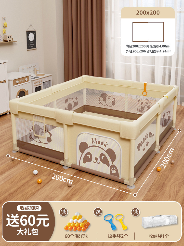 Barra de protección para juegos para niños, sala de estar para bebés, alfombra plegable para trepar sobre el suelo, engrosamiento, interior para bebés, hogar con cerca