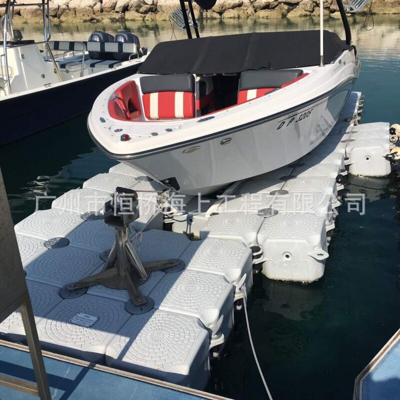 Guangzhou Leisure Fishing Wharf Wenlv Wharf Water Performance Stage Floating Platform Cruise Boat Float Wharf