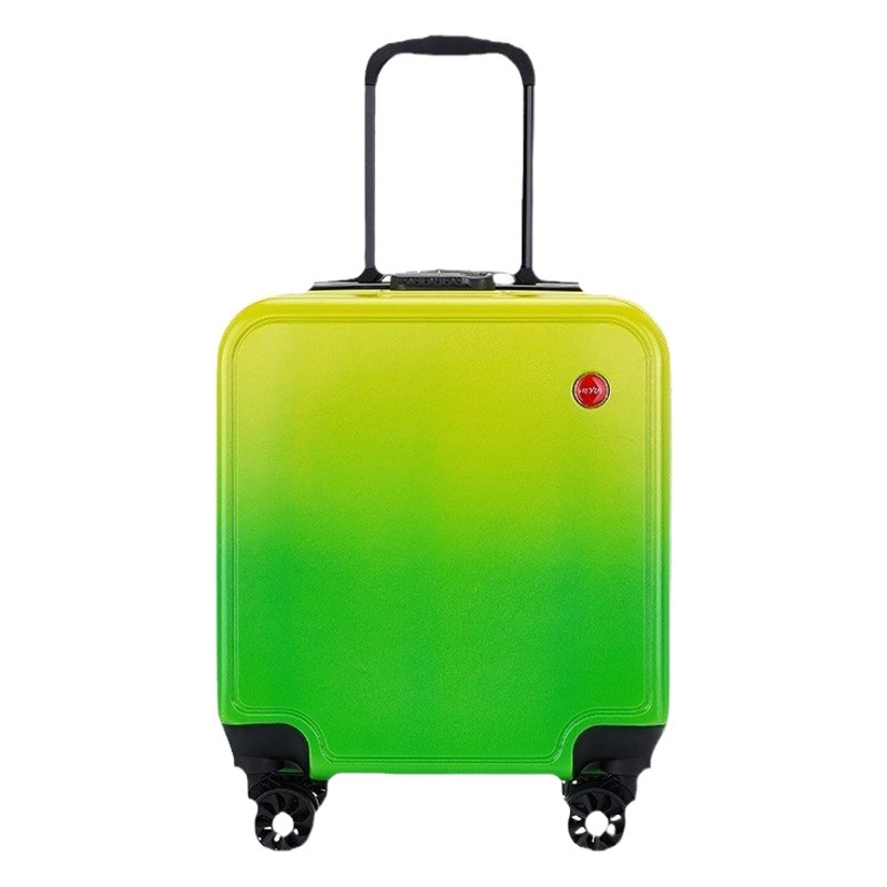 New Cross-border Gradient Purple Trolley Case Printable logo Kindergarten Children's Luggage Contrast Color 18-inch Registration Box