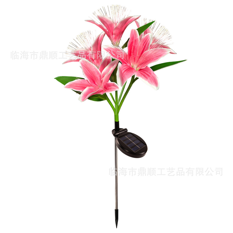 (광섬유) 5구 핑크