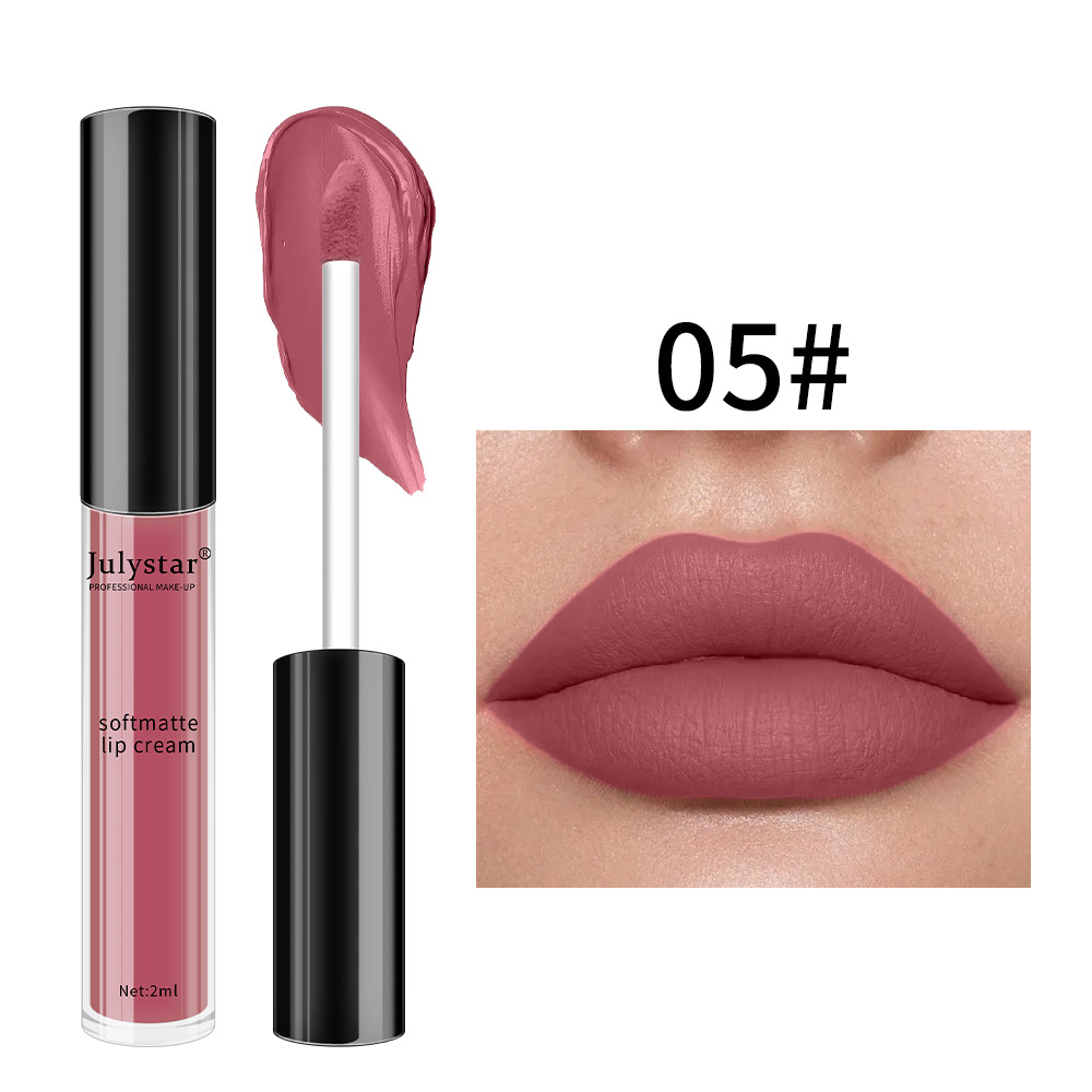 Weihnachts-Make-up verblasst, klebt nicht, Tassennebel, matte Glasur und Wangen-Lippenstift-Lipgloss mit doppeltem Verwendungszweck_voghion.com