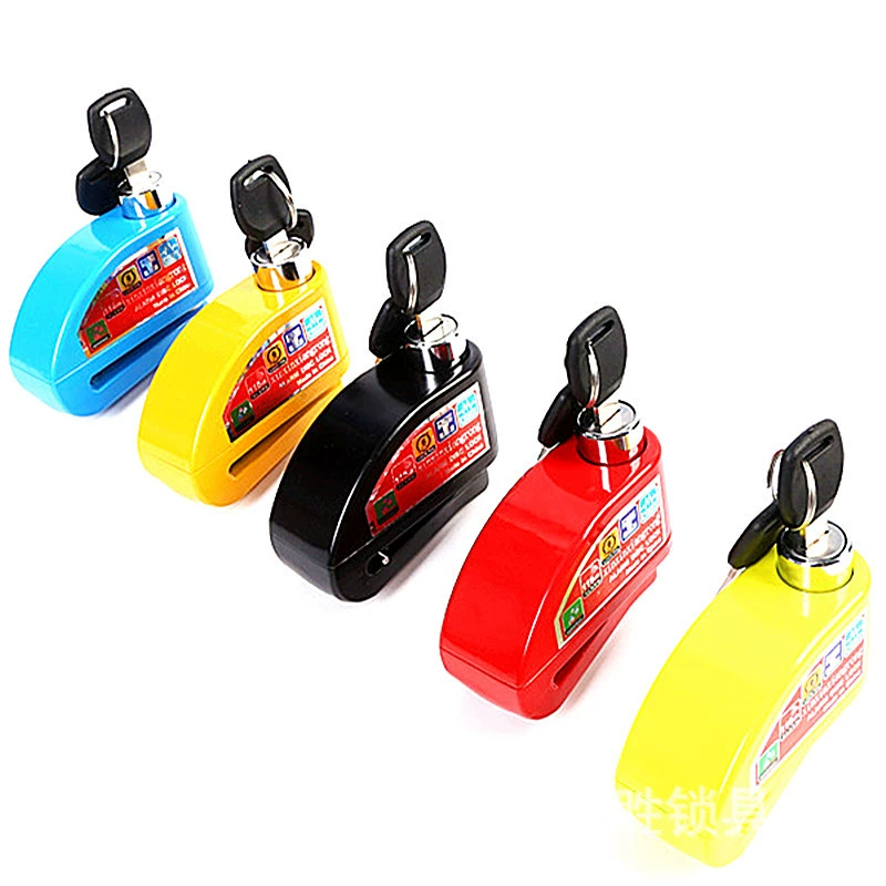 Трансграничная сигнализация, замок дискового тормоза, замок диска для мотоцикла, противоугонный замок, велосипедный замок, замок для электромобиля, водонепроницаемая сигнализация