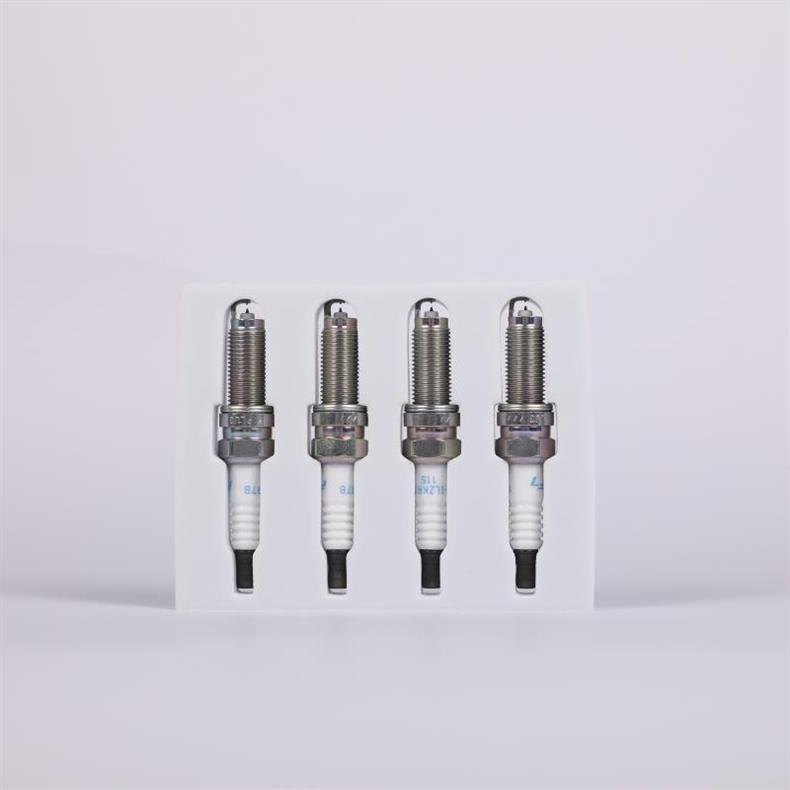 Double Iridium Spark Plugs for Cars, Universally Upgraded, Fuel-Efficient, and Eliminate Shaking