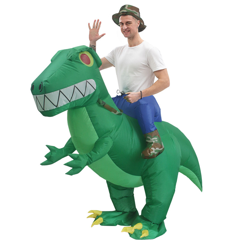 Cabalgando dragón verde