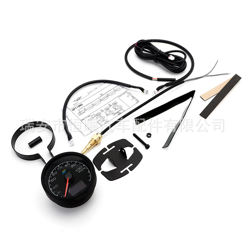 Car Modification Instrument Greddi Water Temperature, Engine Speed, Oil Pressure, Turbocharger Voltage, Vacuum, and Exhaust Temperature Multifunctional Vehicle Gauge