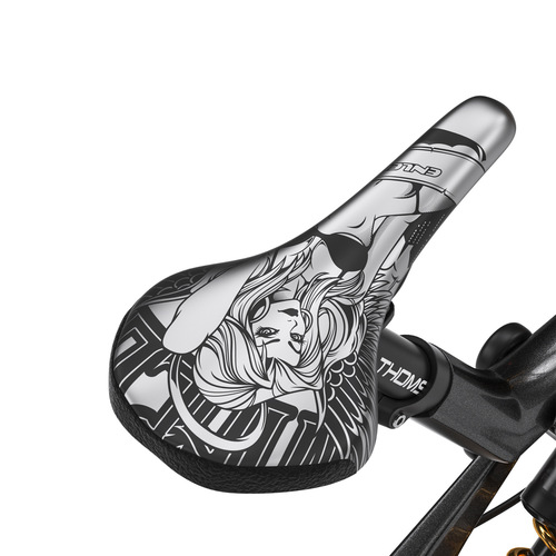 Cross-border personalized bicycle seat cushion, outdoor riding saddle, comfortable shock-absorbing mountain bike seat bag, bicycle accessories