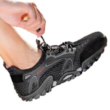 洞洞凉鞋男式2025新款运动户外夏季工作休闲鞋沙滩潮流镂空涉水鞋
