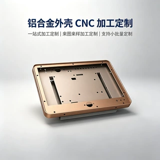 工业平板电脑外壳定制边框铝主体钣金嵌入式来图定制源头工厂