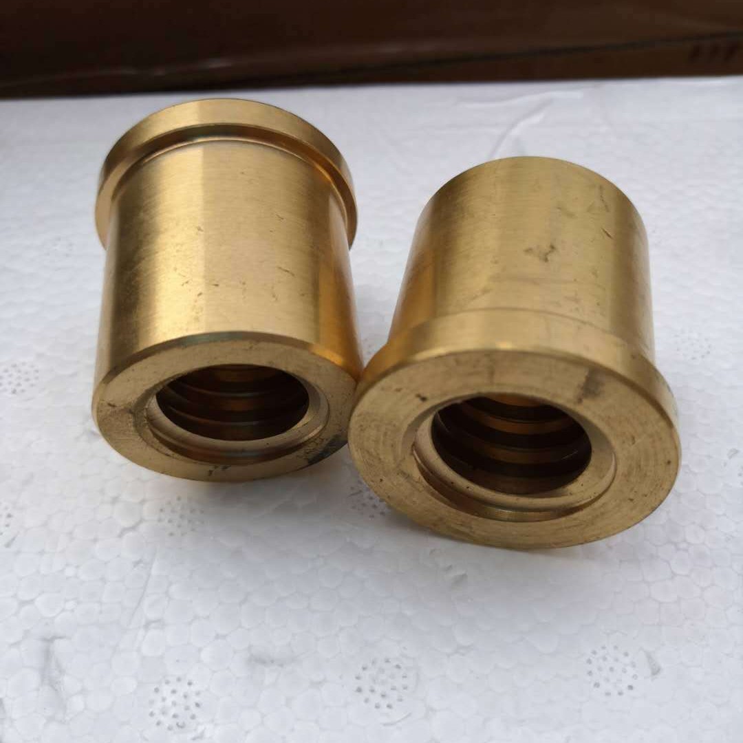 征宙出品工厂货源QGG批士配件平口钳铜螺母铜套