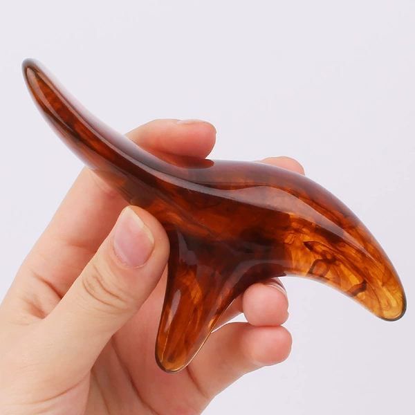 Amber Triangle Cross