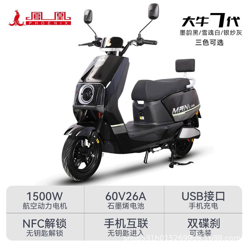 SF Express Envío gratis Phoenix 2025 nueva motocicleta eléctrica de alta velocidad motocicleta eléctrica para adultos batería de larga duración coche eléctrico No. 9