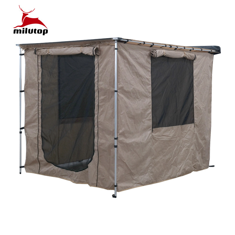 Casa de tela de fábrica directa de ciervo misterioso Carpa lateral Carpa lateral Casa de red de hilo Casa de tela dos en uno Casa de tela trapezoidal