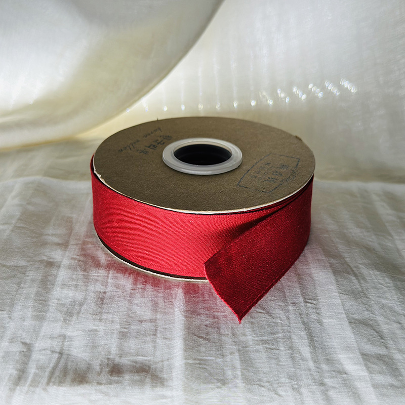 Nueva cinta de algodón de poliéster coreano, cinta de flores, lazo, accesorios de bricolaje hechos a mano, embalaje de regalo, cinta, rollo de 4cm mezclado