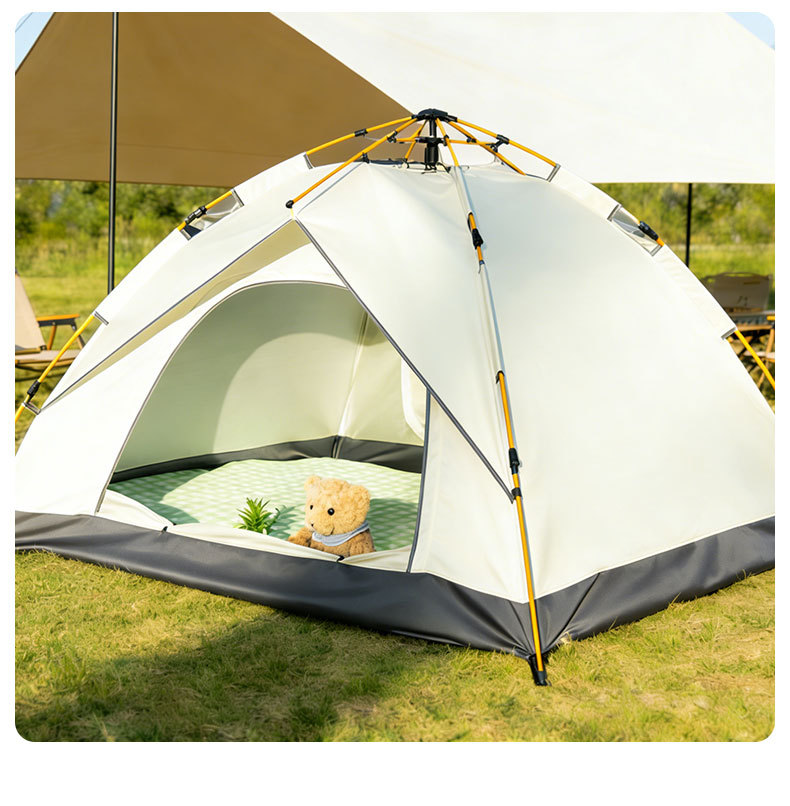 Outdoor Automatic Quick-Opening Tent, Portable Thickened Sun-Proof and Rain-Proof Camping Gear, Outdoor Camping Overnight Tent