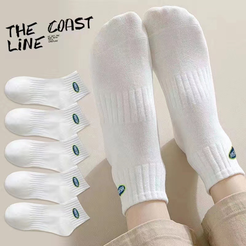 Calcetines de algodón calcetines de media pantorrilla para hombres desodorante absorbente de sudor transpirable Deportes calcetines de hombre niños Otoño e Invierno calcetines largos de algodón edificio