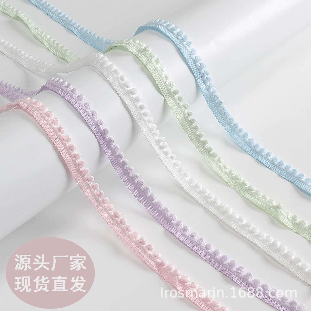 Прямые продажи с фабрики, белый неэластичный меховой шарик 1,4 см, кружево с ручной работы, игрушка «сделай сам», шарик для ванны, небольшие ароматические аксессуары