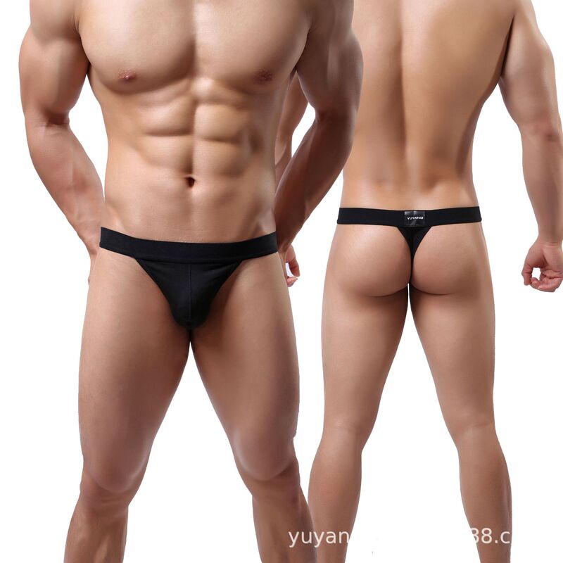 Factory direct supply cotton men's thong American size cotton thong pants wholesale foreign trade 9022 Factory direct supply cotton men's thong American size cotton thong pants wholesale foreign trade 9022