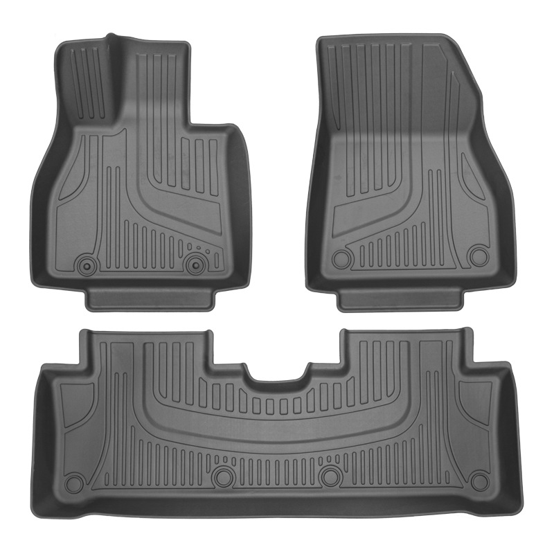 Adecuado para BYD Song L 2024-2025 3D Material para todo clima TPE Cojín para el pie del coche Cojín para el maletero