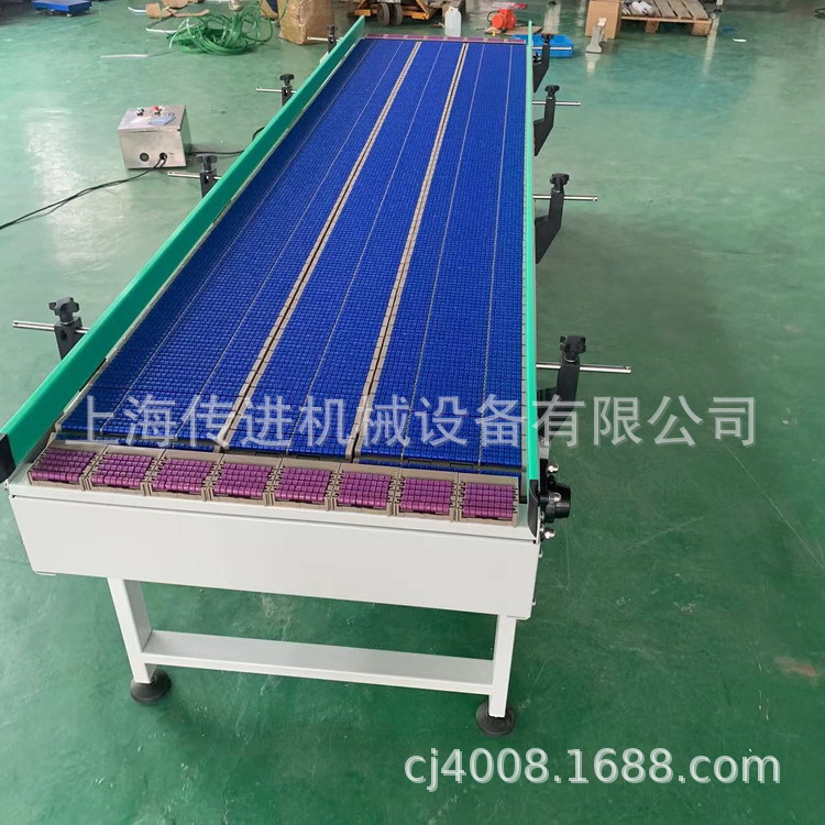 供应缓冲滚珠网带机 400滚珠网带输送机 周转箱缓冲码垛输送机