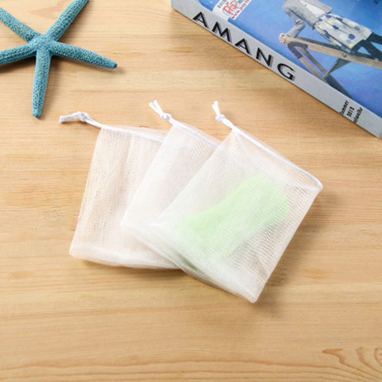 起泡網工廠直銷白繩泡沫網手工皂潔面網洗臉泡泡網肥皂網打打泡網