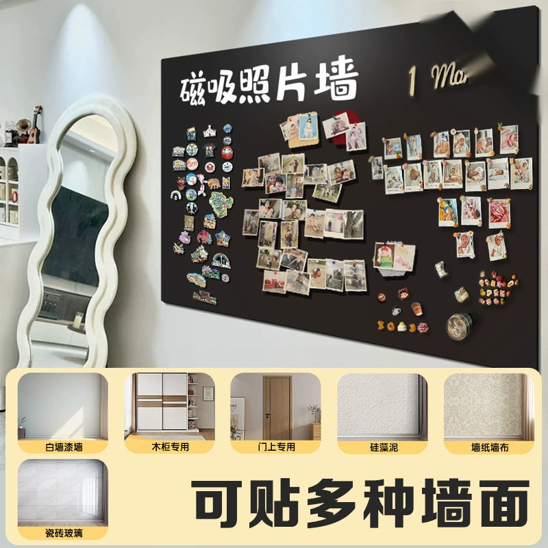 Magnetic photo, fridge magnet, stand, board on wall, wall mount, decorations, internet celebrity