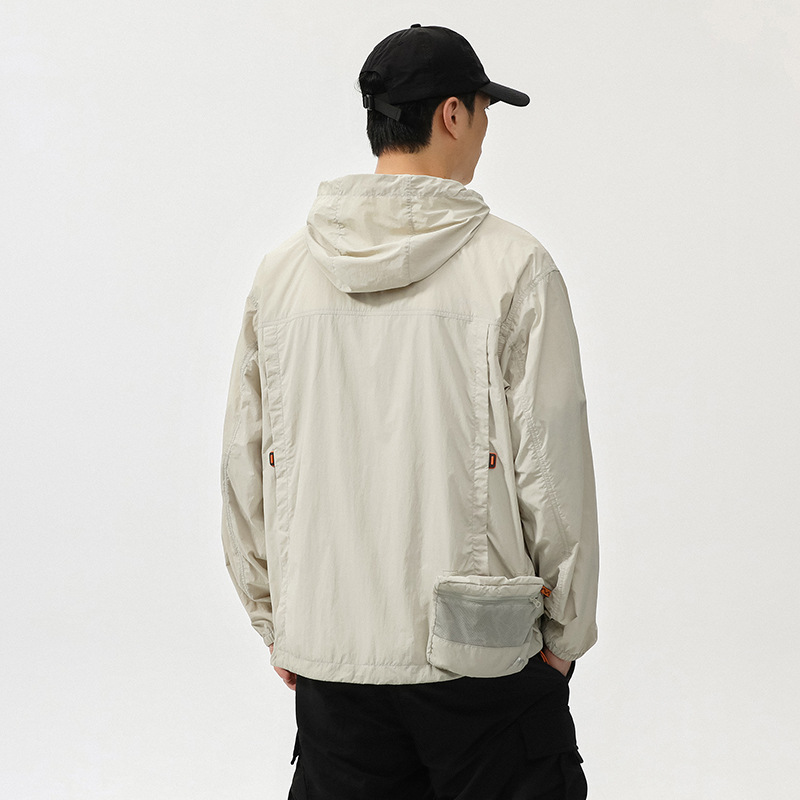 Ultra thin breathable summer sun protection clothing, quick dry sports long-sleeve, travel hoody outside climbing 5