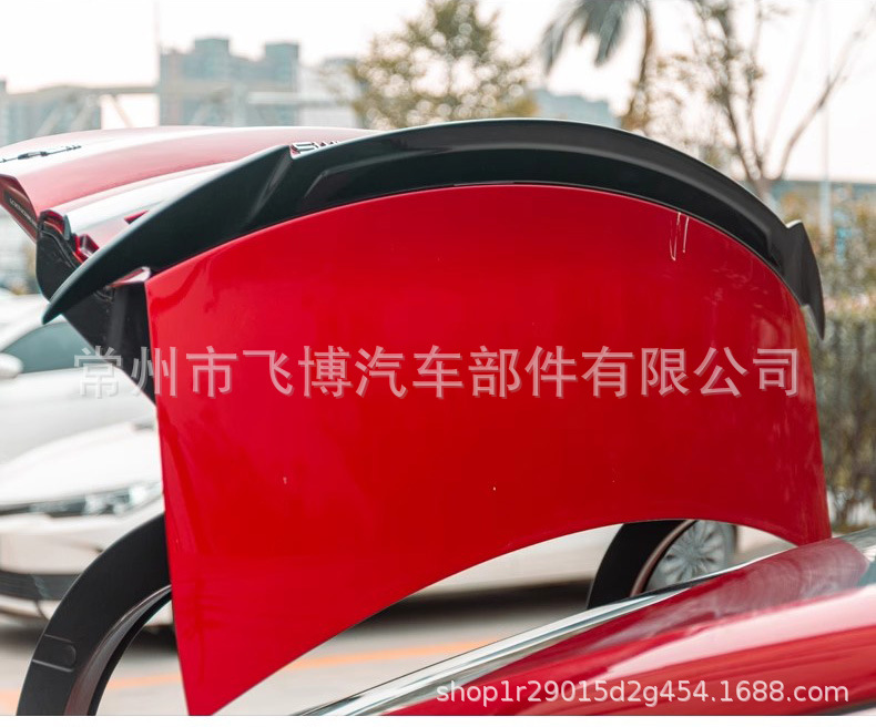 Suitable for 2020-22024 Byd Han Ev/Dmi Special Fixed Air Pressure Rear Wing Without Punching Modification g