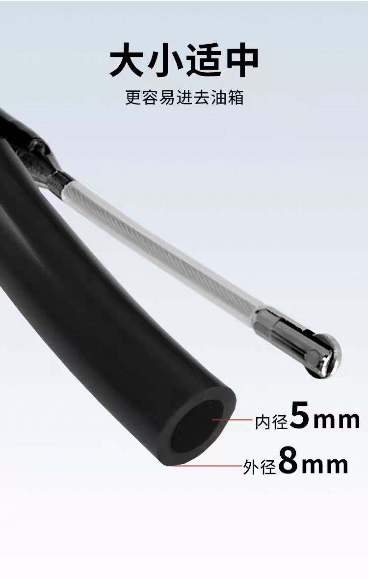 Cigarette lighter type oil pump, special oil extractor for car fuel tanks, battery clamp oil pump, lead wire oil extraction tube