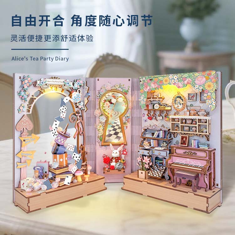 Libro emergente 3D Booknock de edición limitada de Navidad de Joincon, modelo hecho a mano.