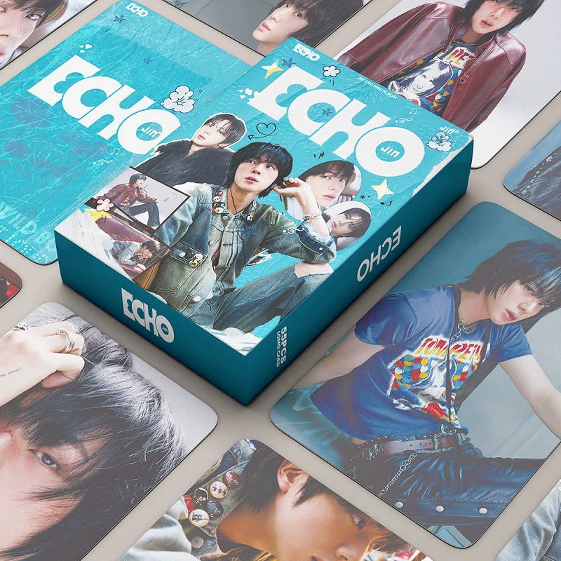 Граница-спорный горячий продаж spot 55 BTS Корейская волна фото карты JIN Echo новый KPOP периферия LOMO фото карты