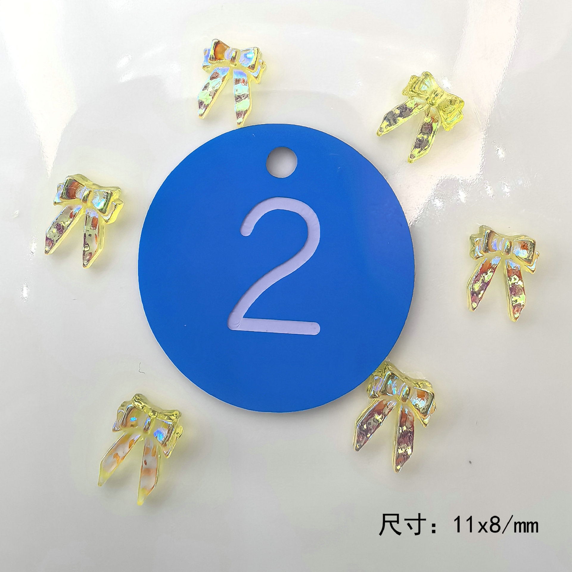 蝴蝶结飘带美甲饰品批发创意设计产业园区设计师设计元素原材料0