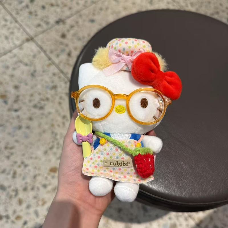 本物のハローキティサンリオバッグペンダントぬいぐるみキーホルダースクールバッグペンダント人形|undefined