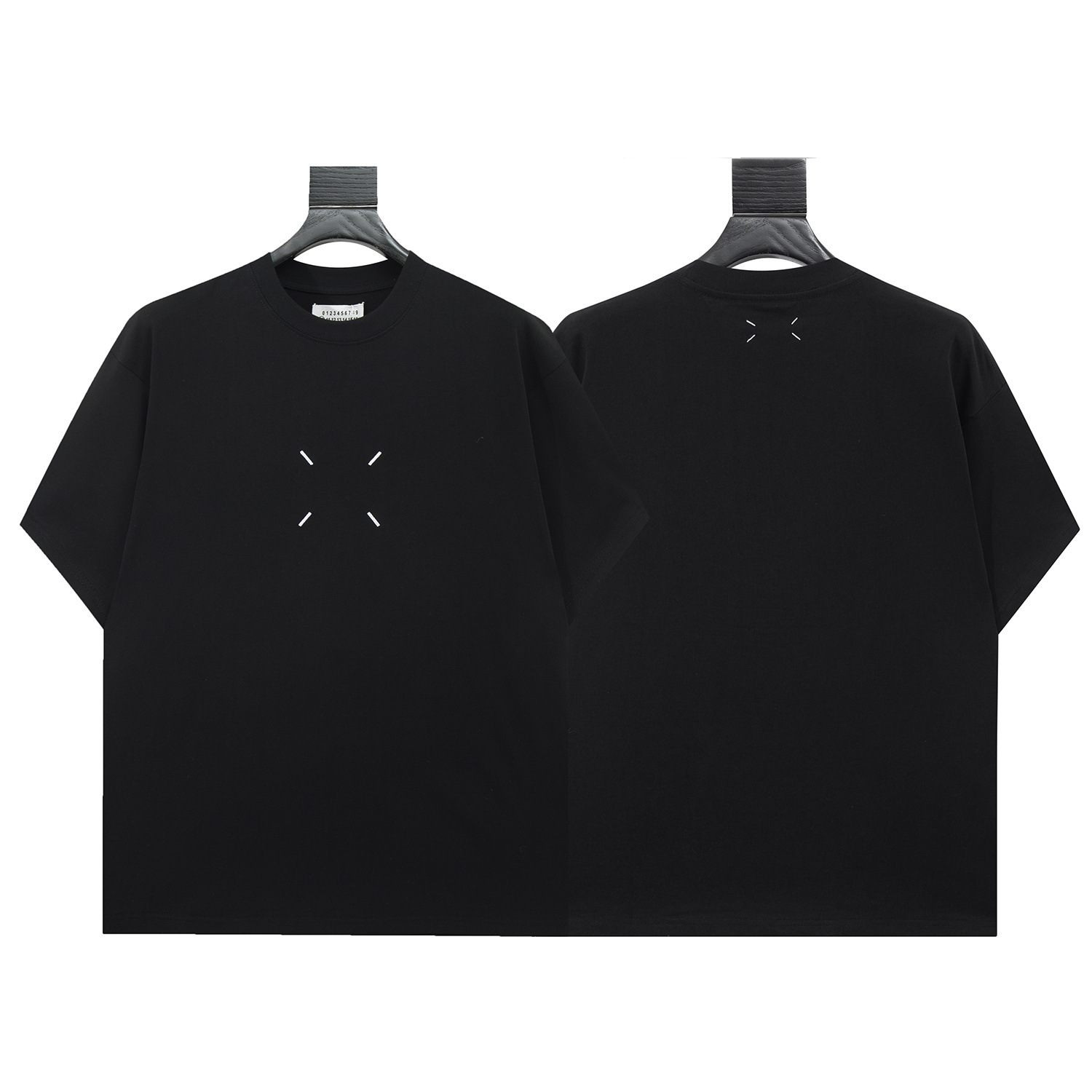 クロスボーダーメゾンマルジェラマジラデジタルプリントMM6純綿高品質男性tシャツ女性半袖潮